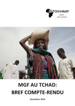 FGM/C in Chad: Short Report (2019, French)